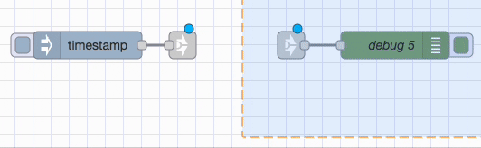 Linking two link nodes together Linking two link nodes together